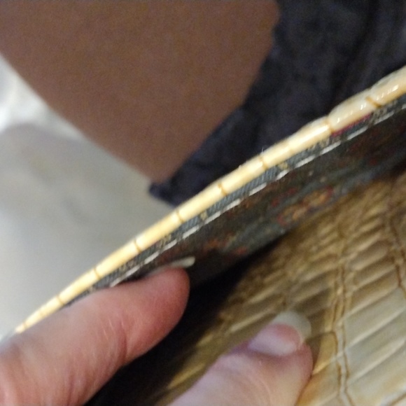 EUC CS Chenson Yellow Vintage Satchel Crossbody Bag - Picture 13 of 16